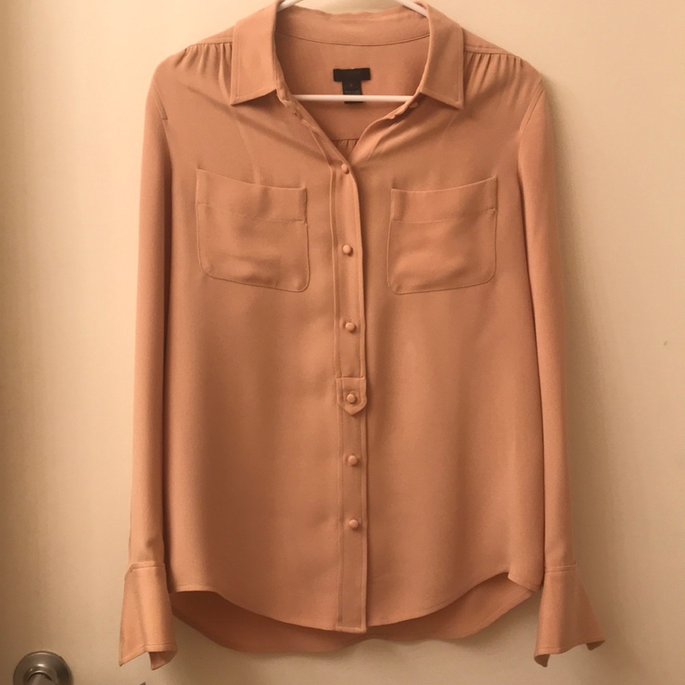 J. Crew Silk Blouse